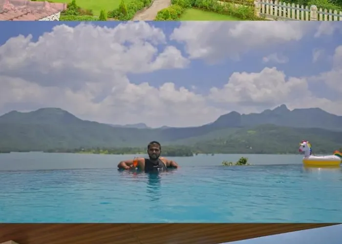 Lifeline Villas - Exquisite Pawna Lakeview Estate With Expansive Infinity Pool Lonavala